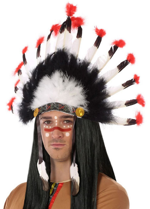 Adults Feathered Indian Headdress