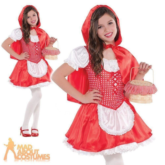 Girls Lil' Red Riding Hood Costume