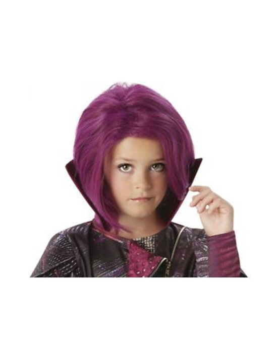 Disney Descendants Childs Purple Mal Wig
