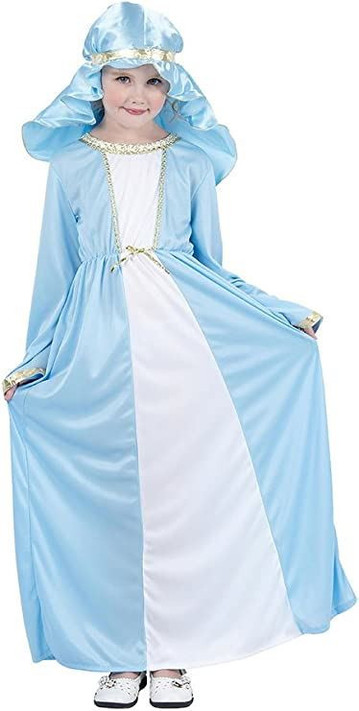 Girls Blue Virgin Mary