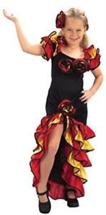 Spanish Rumba Girl Costume