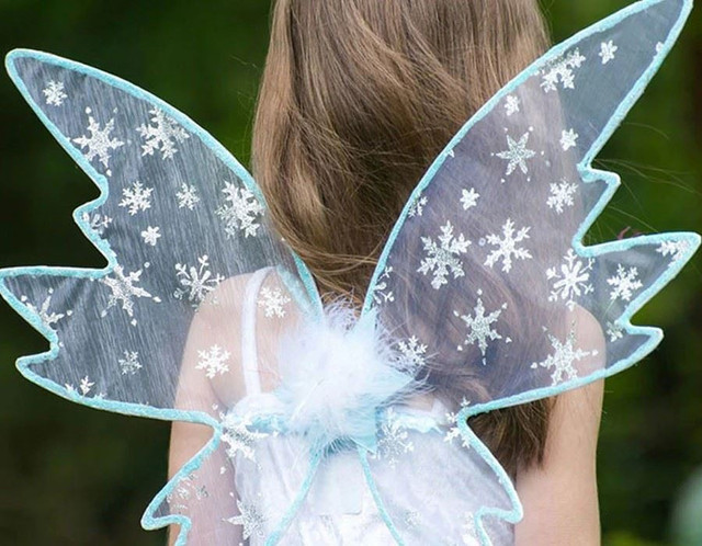 Girls Frozen Fairy Costume