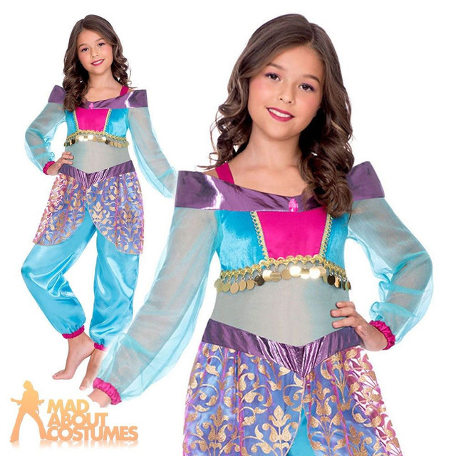 Girls Arabian Genie Costume