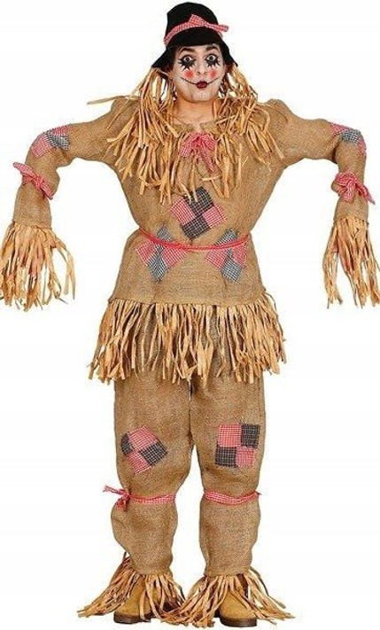 Adults Scarecrow Costume One Size