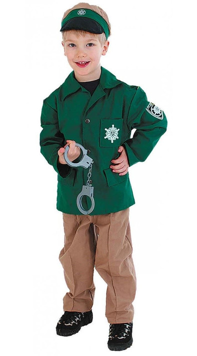 Children's Green Policeman