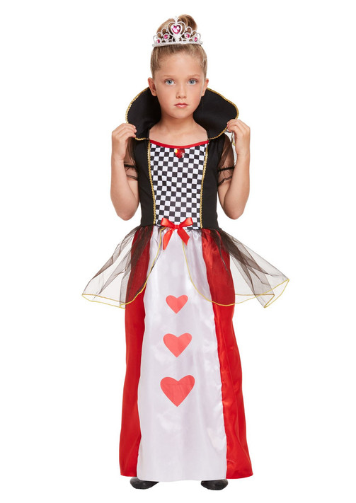 Girls Queen of Hearts Costume 2