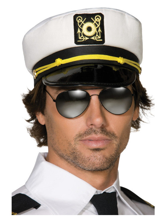 Captains Cap, White