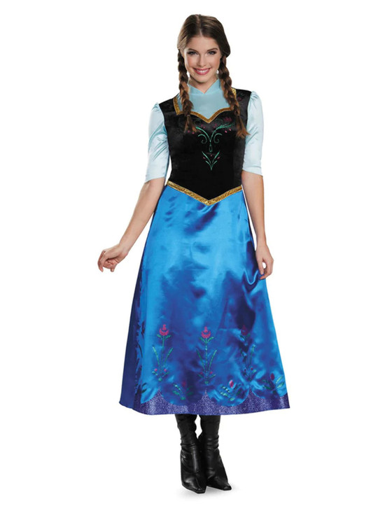 Disney Frozen Anna Travelling Classic Costume - Adult