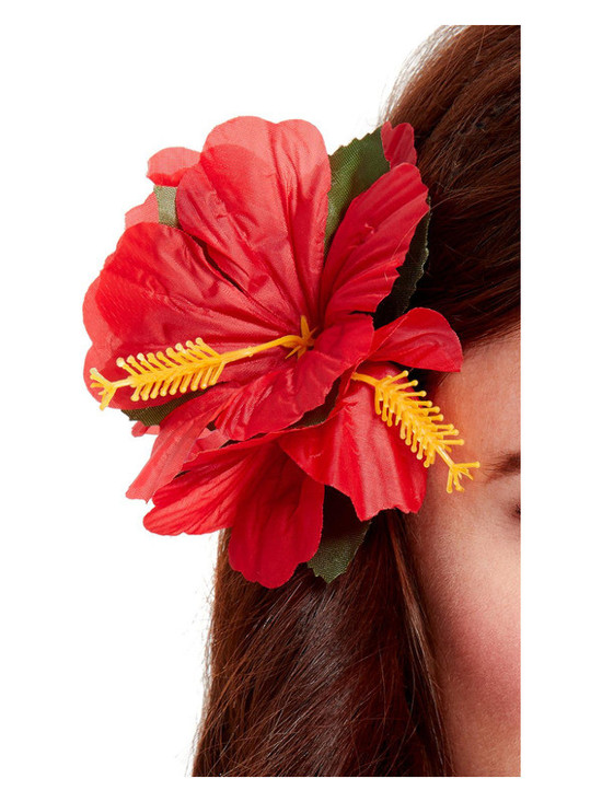 Hawaiian Flower Hair Clip