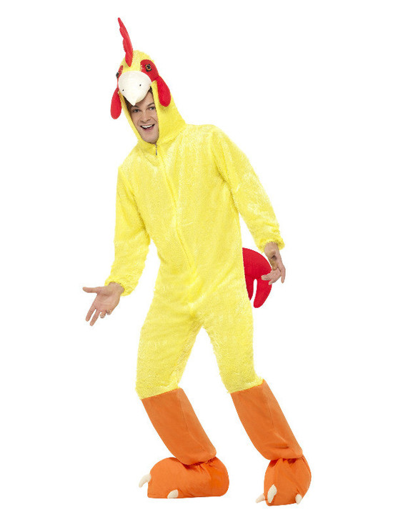 Chicken Costume, Yellow, Jumpsuit