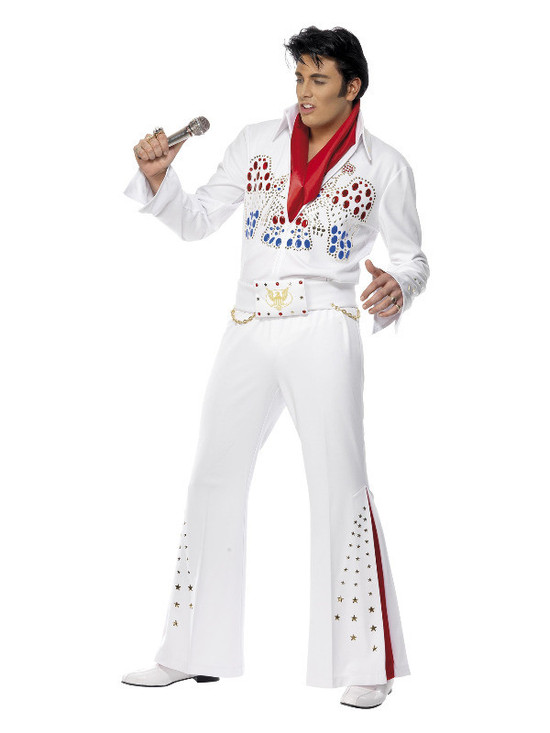 Elvis American Eagle Costume, White