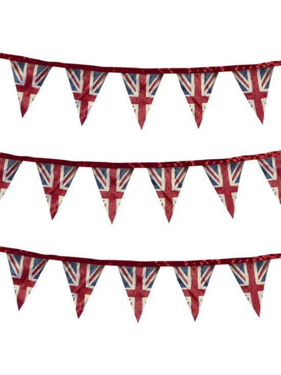 Union Jack Fabric Bunting