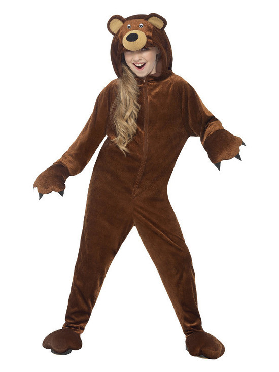 Bear Costume, Brown, Child