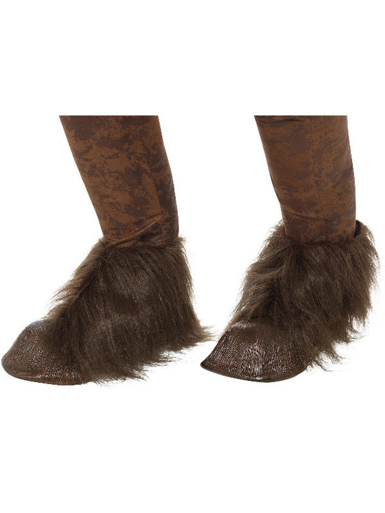 Beast / Krampus Demon Hoof Shoe Covers, Brown