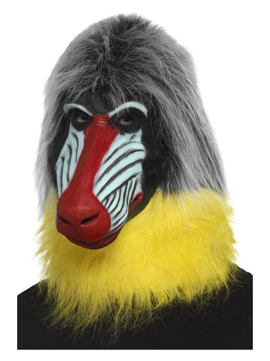 Baboon Mask, Grey