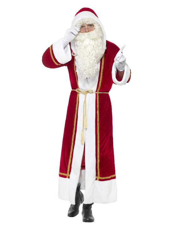 Deluxe Santa Cloak, Red