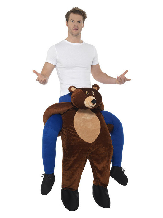 Piggyback Bear Costume, Brown