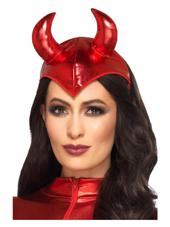 Fever Devil Headband, Red