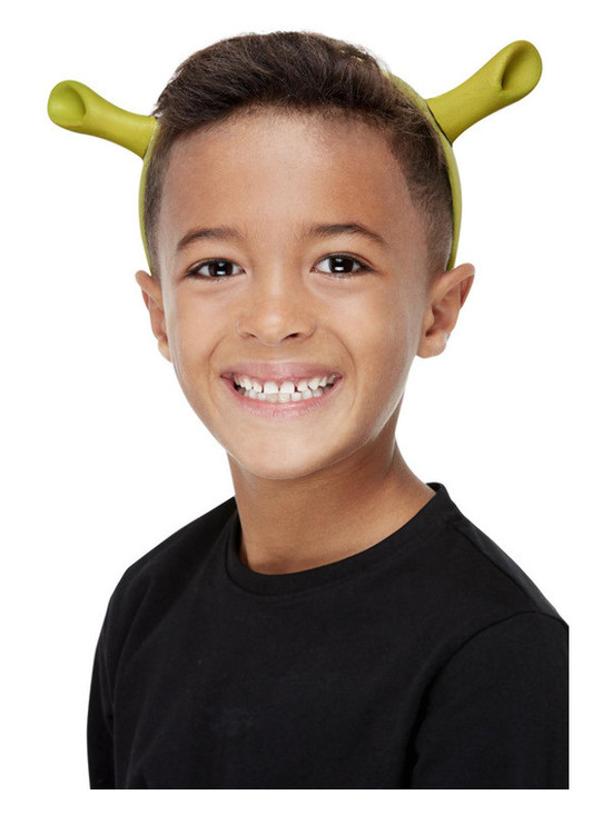 Shrek Ears On Headband, Green