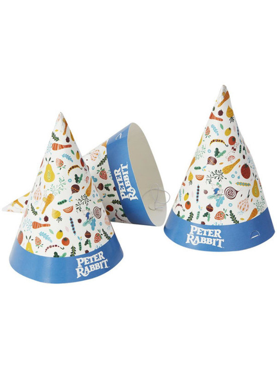 Peter Rabbit Movie Tableware Party Hats x8