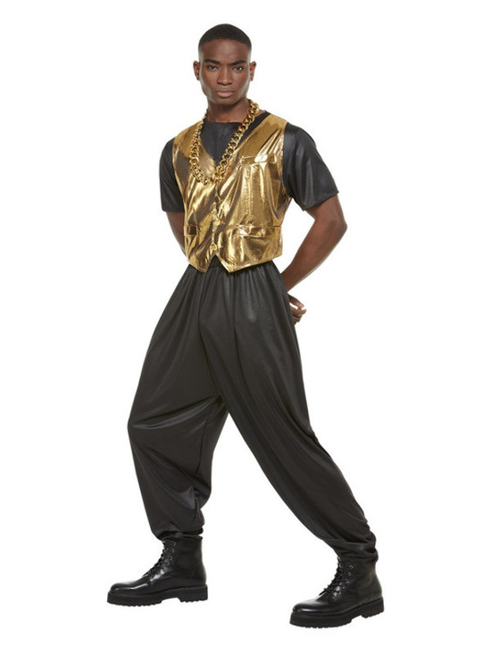 80s Hammer Time Costume, Black