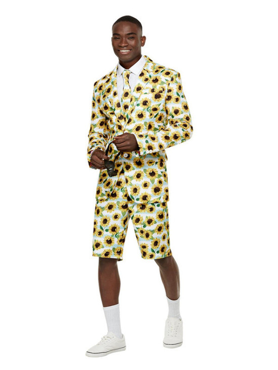 Ray Of Sunshine Sunflower Stand Out Suit, Yellow