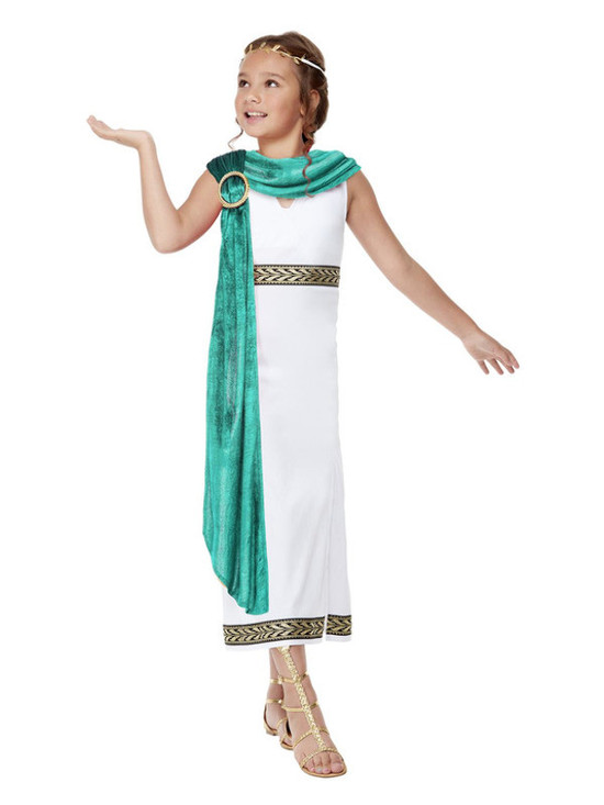 Deluxe Girls Roman Empire Costume