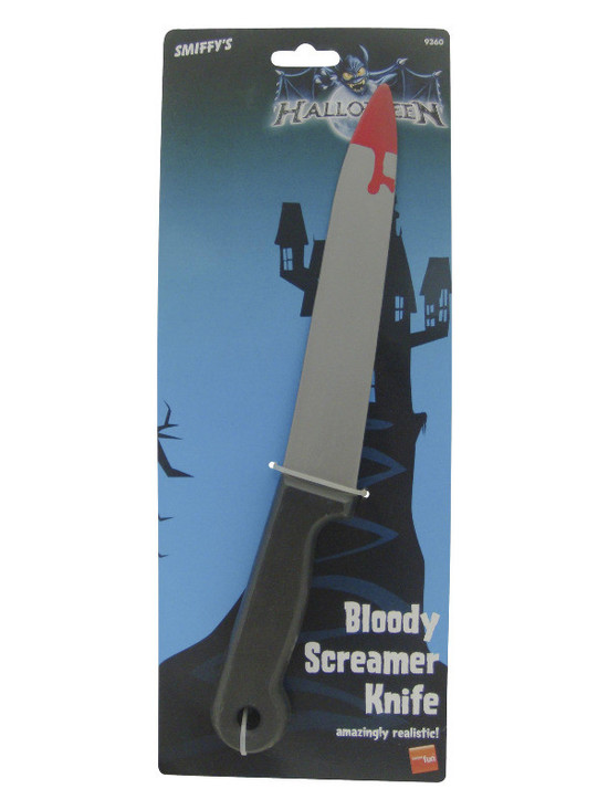 Blood Stained Screamer Knife, Grey