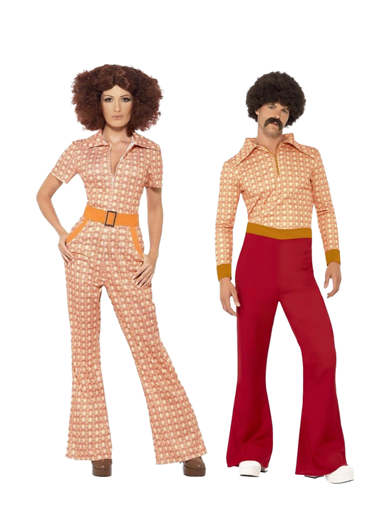 Authentic 70s Couple Costume