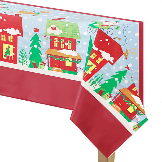 Santa's Fun Christmas Tablecover