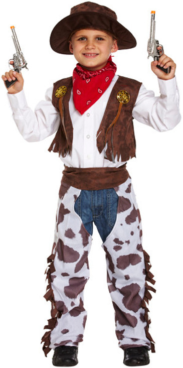 Boys Cowboy  Fancy Dress Costume
