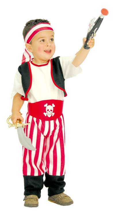 Baby Buccaneer Pirate Fancy Dress Costume