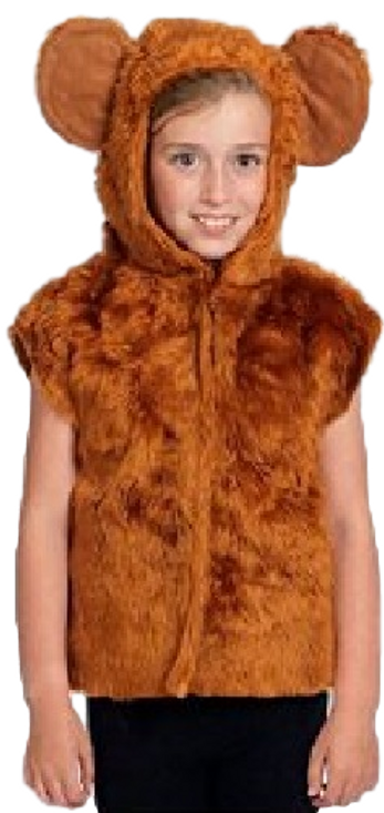 Child's  Monkey Tabard Fancy Dress Costume