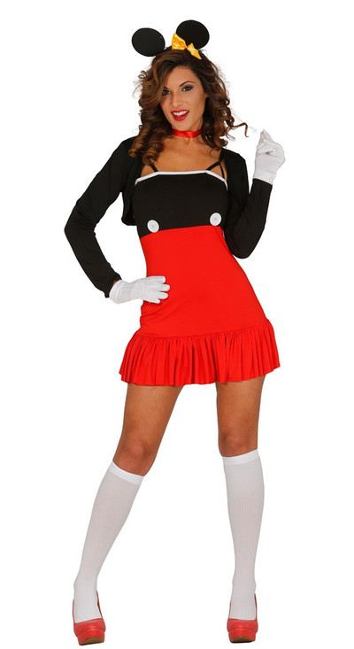 Ladies Sexy Mouse Fancy Dress Costume 2