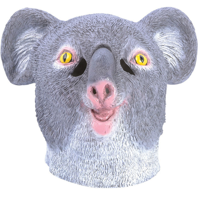 Adult Koala Bear Fancy Dress Mask