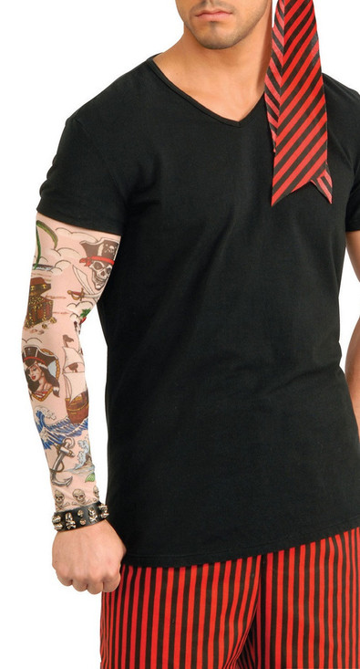 Mens Pirate Tattoo Sleeve