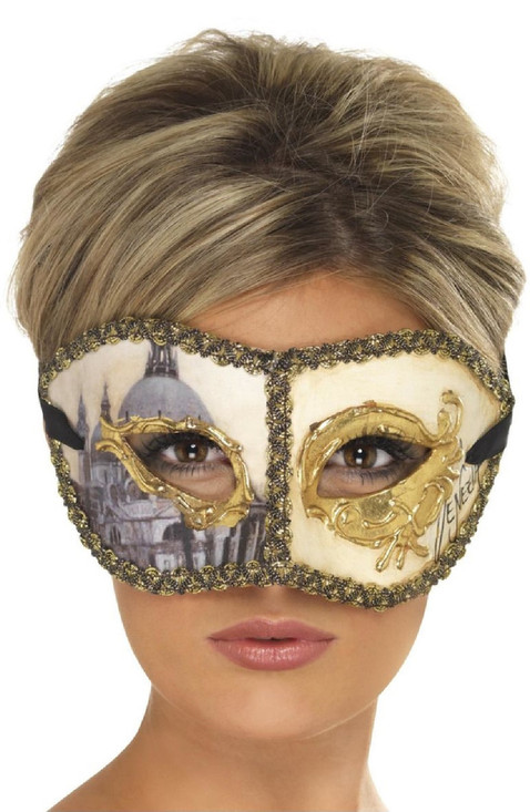 Ladies Venetian Venice Eye Mask