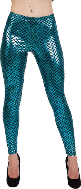 Ladies Sexy Mermaid Fancy Dress Leggings