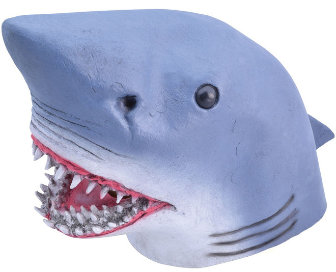 Adult Shark Fancy Dress Mask