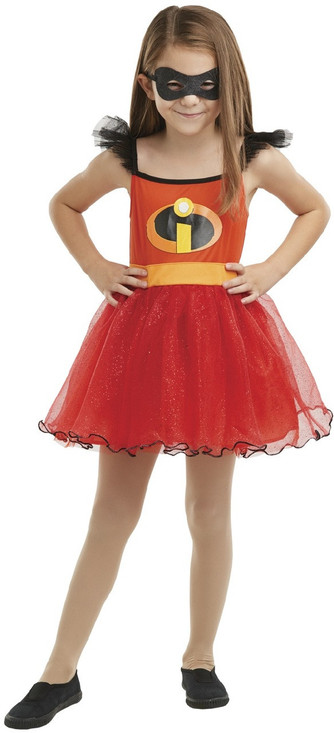 Girls Violet Incredible Fancy Dress Costume