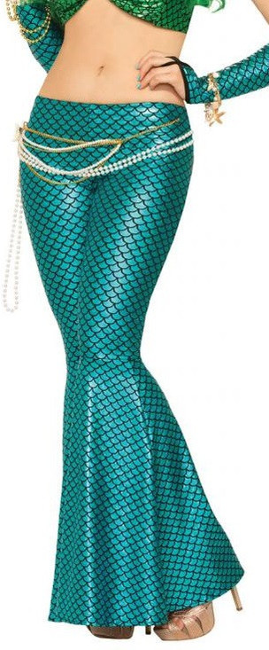 Ladies Mermaid Fancy Dress Trousers