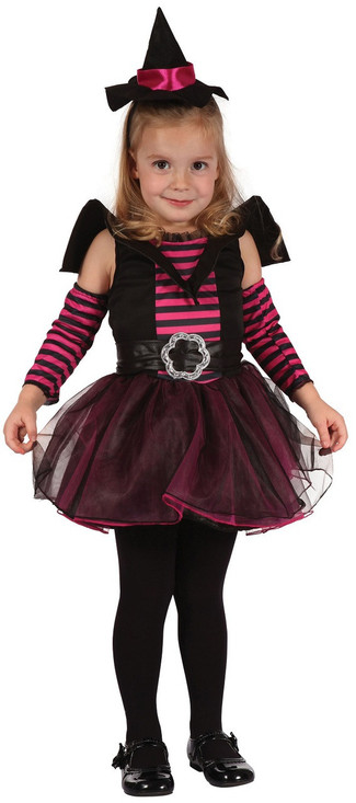 Toddler Girls Witch Fancy Dress Costume