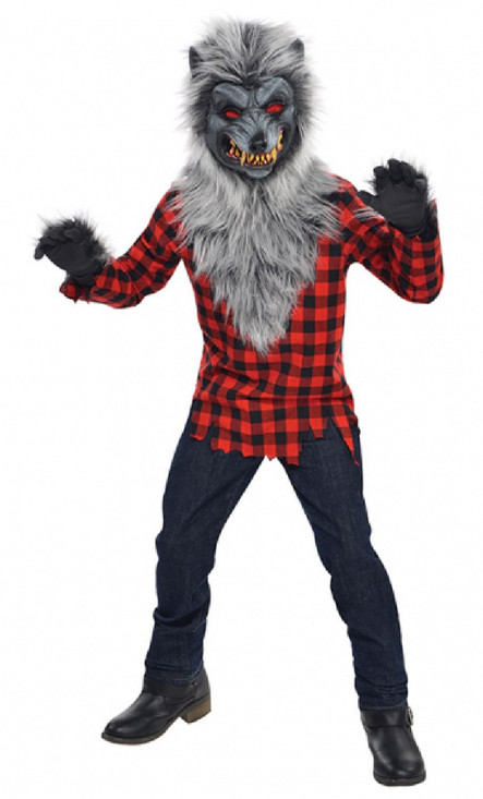 Boys Hungry Howler Fancy Dress Costume