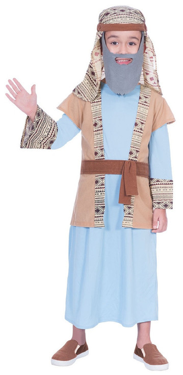 Childs Festive Shepherd Fancy Dress Costume