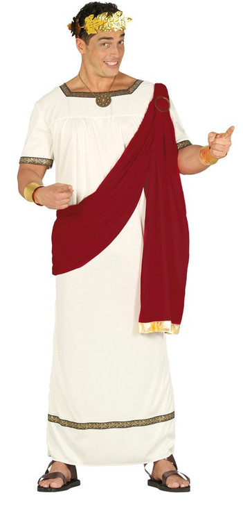 Mens Emperor Augustus Fancy Dress Costume