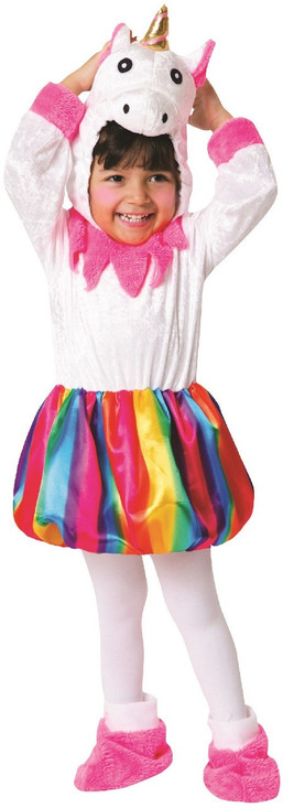 Toddler Rainbow Unicorn Fancy Dress Costume