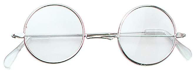 Adult Circle Santa Claus Glasses