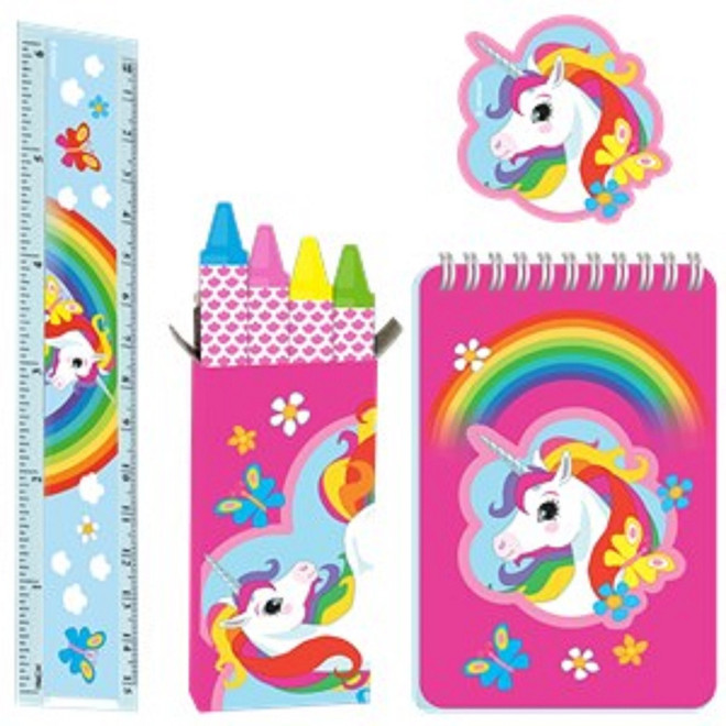 20 Rainbow Unicorn Party Bag Fillers