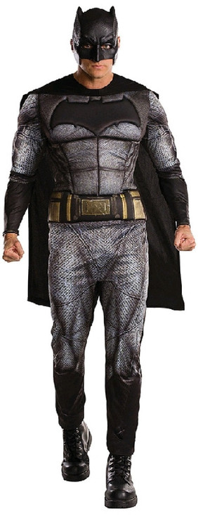 Mens Justice League Batman Fancy Dress Costume