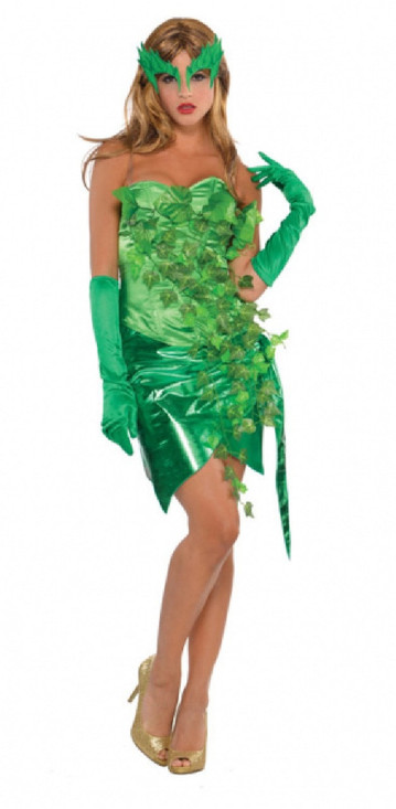 Ladies Toxic Ivy Fancy Dress Costume